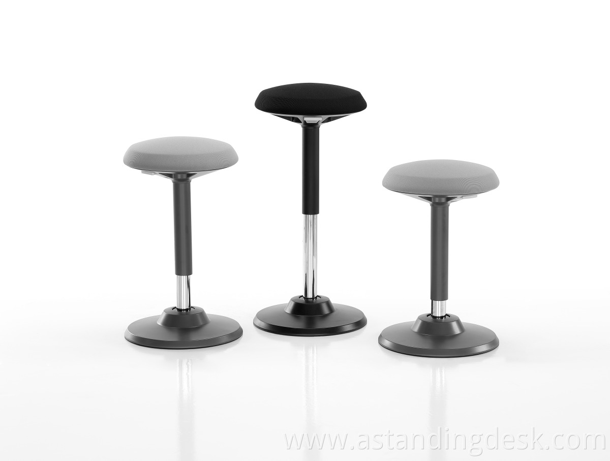 Hight Quality Office Work Furniture Comfortable Adjustable Height Wobble Stool Chair